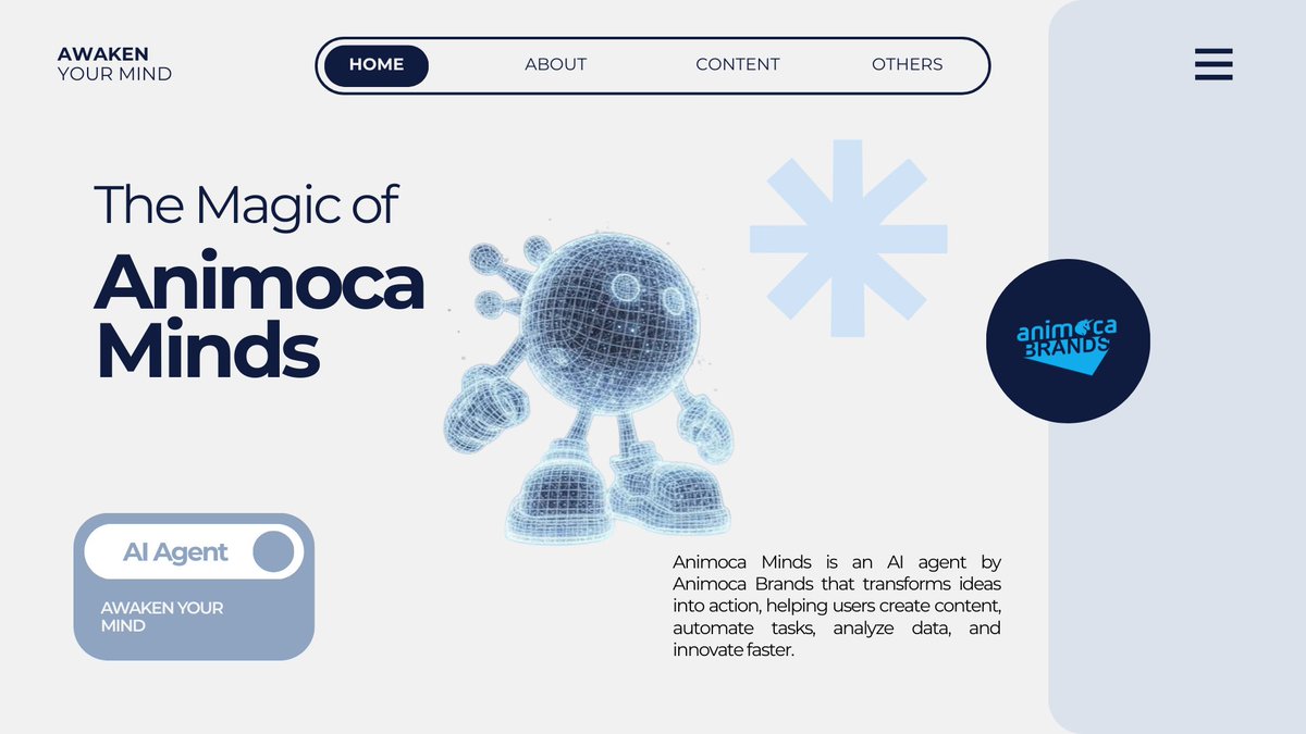 WhaleEdgen's tweet photo. What is Animoca Minds?
@AnimocaMinds is an AI agent platform by @animocabrands that lets users create intelligent agents called Minds. These agents can automate tasks, generate content, analyze data, and monitor information helping users save time and work more efficiently.

Why AI Agents Are the Future?
- AI agents are the next step in artificial intelligence. Instead of just answering questions, they can automate tasks, monitor information, and make decisions continuously saving time and increasing productivity.

My Experience with Animoca Minds
- I tested three different Minds, and the results were very accurate and efficient. The automation worked smoothly and saved me a lot of time.
I asked myself one question: what tasks consume most of my time daily?

I realized these three things take the most time:
1/ Creating content (image + caption)
2/ Watching my favourite token prices
3/ Getting the latest Middle East war news

These are things I constantly check, so I decided to automate them using @AnimocaMinds AI Agents 👇