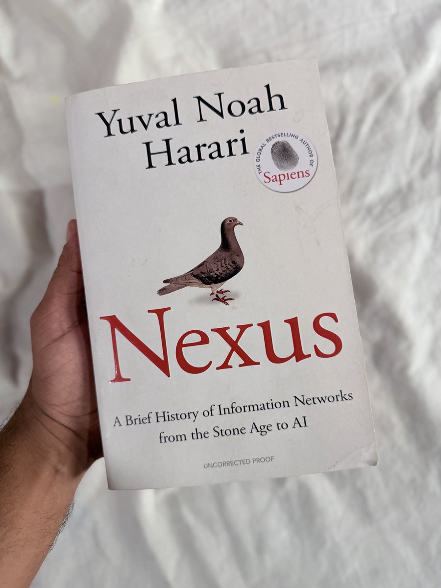 SuccessBluePrtX's tweet photo. 4 Amazing Books Everyone Should Read At Least Once 📖📚

1. Nexus https://t.co/Qi9Dvou6ix