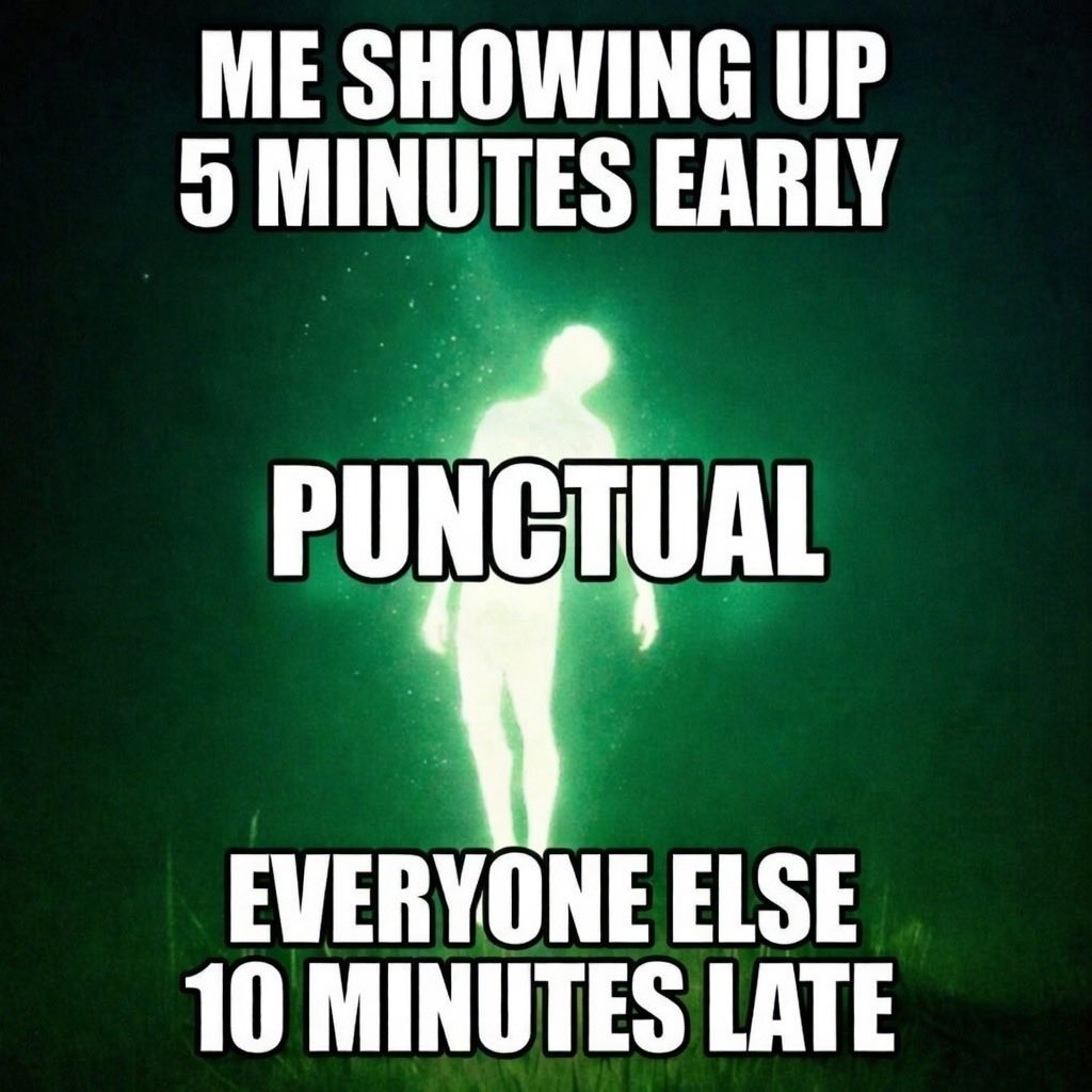 Never wrong 

Always $early