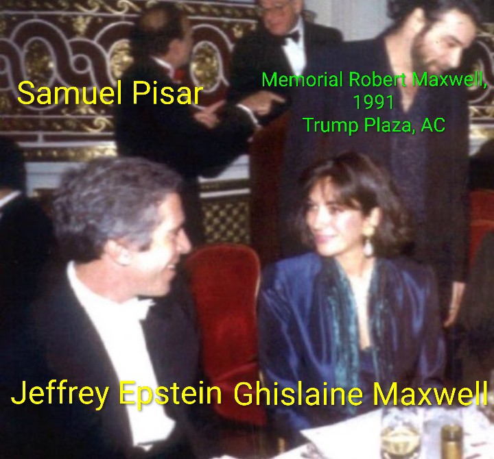 JozDire's tweet photo. 📸1991
Epstein #GhislaineMaxwell &amp; #SamuelPisar, habitant aussi de l'#AvenueFoch, où grandit #AntonyBlinken🇺🇸, sa fille #LeahPisar tenant le Rothschild.ien #ProjetAladin🇲🇦#AladdinProject

Autre photo de lui en 91 au #Crillon, où il est avec son intime #RobertMaxwell en 88 https://t.co/teyjmD3poL