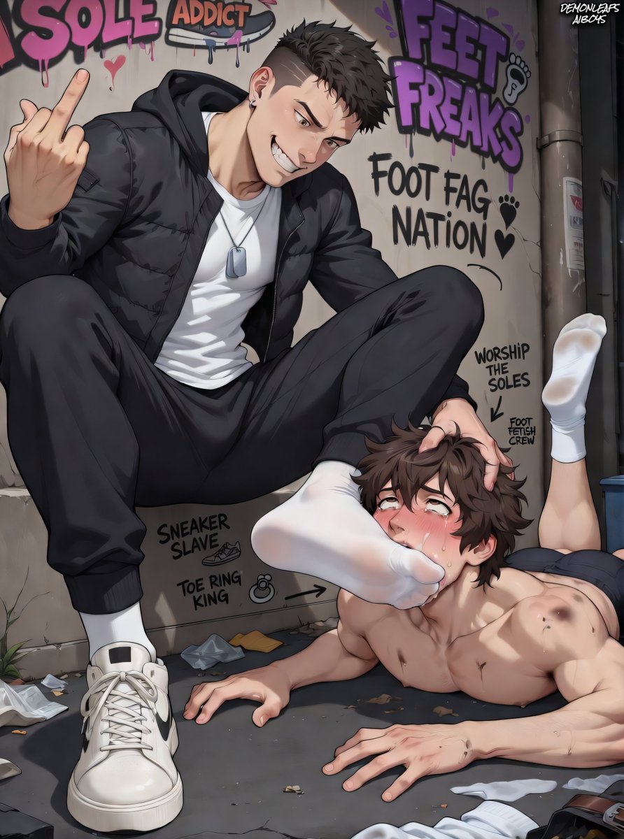 Grab your wallet and start sending money, GOONER!!!
The only way to show your Master just how perfect he is, is to worship his feet and shower him with money and your devotion!
Got it? Good boy... 😈💸
#AI #FootMaster #Master #GenZ #findom #gooner #slave #footslave #feet