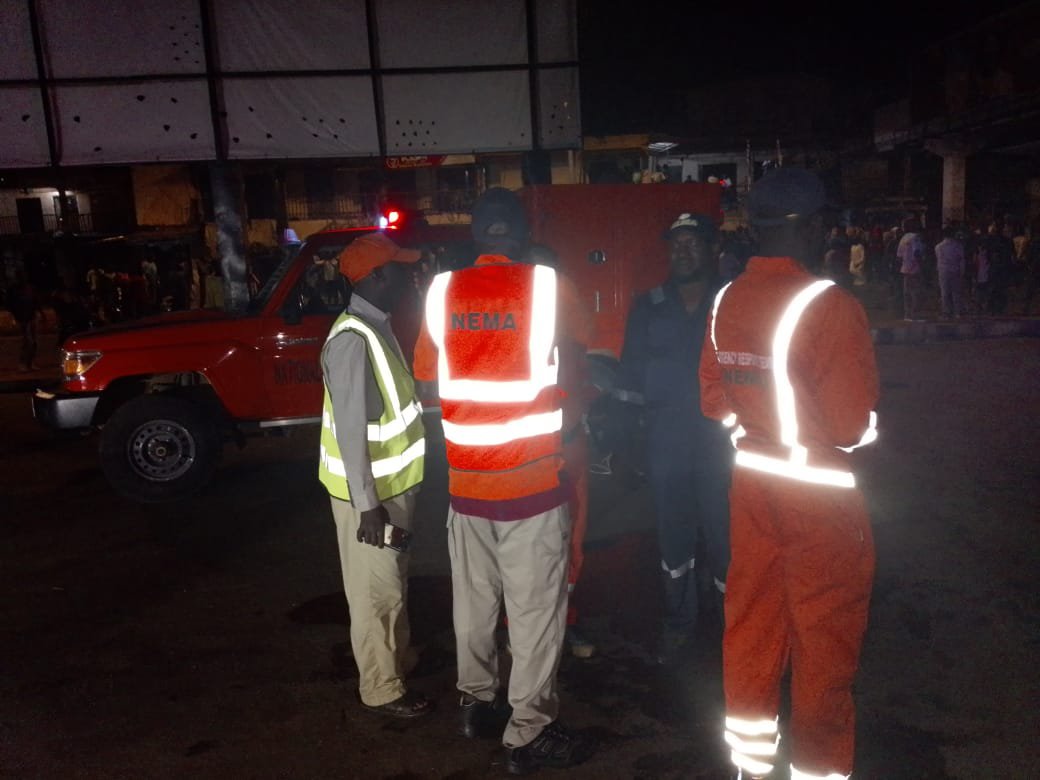 nemanigeria's tweet photo. NEMA Coordinates Response to Fire Incident at Jos Terminus Market

The National Emergency Management Agency (NEMA) is coordinating emergency response to a fire outbreak at Terminus Market in Jos, Plateau State, which started this night around 10:00 p.m.

The fire has been brought under control through the joint efforts of NEMA, Plateau SEMA, Federal Fire Service, and the Plateau State Fire Service, who are currently on ground managing the situation.

Further updates will be provided

14/3/2026