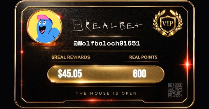 .<a href="/RealBet/">Realbet.io</a> just gave me a VIP card and a Season 1 allocation for free  

i didn't even have to deposit anything lol
claim.reallbet.io/?ref=RBABAEB6
