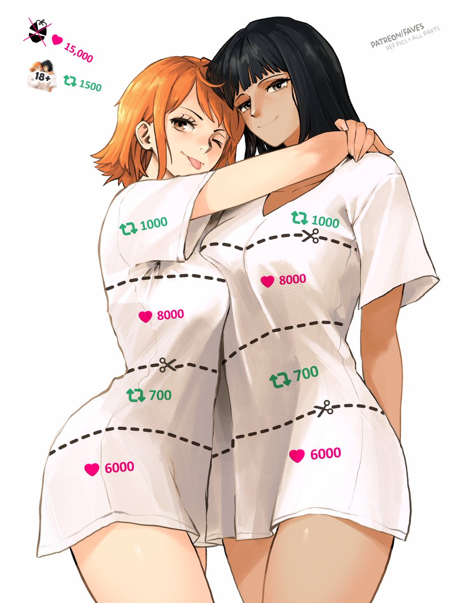 Nami + Robin game
SFWイラスト