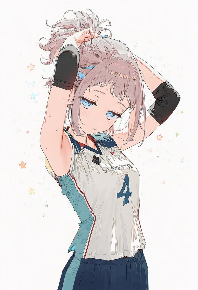 AzAIprompter's tweet photo. センパイが清夏ちゃんに見惚れてる様子に気づき、同じポーズでアピールしてくるジト目リーリヤさん https://t.co/JkAlmiBvsZ