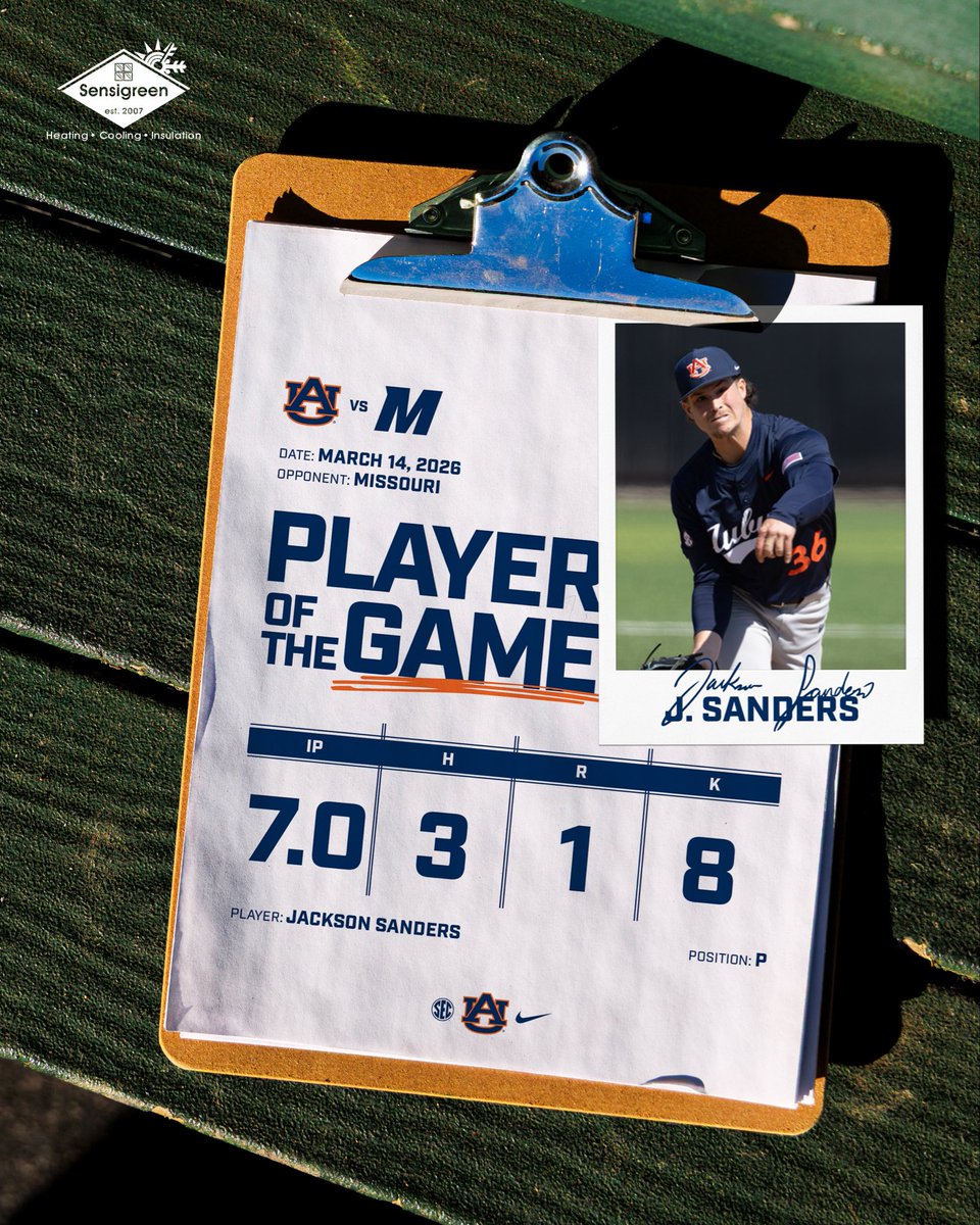 Auburn Baseball tweet media