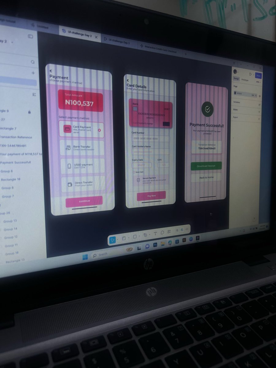 deamla's tweet photo. Day 2/100 Daily UI challenge.
This took more than a day but hey I would keep showing up cause that’s what matters and gradually build momentum and speed. @TechSphereAcad
#DailyUl #100daysofdesign #UIDesign #learnwithTS #ProductDesign #30daysoftech https://t.co/SXzvgF6ysV