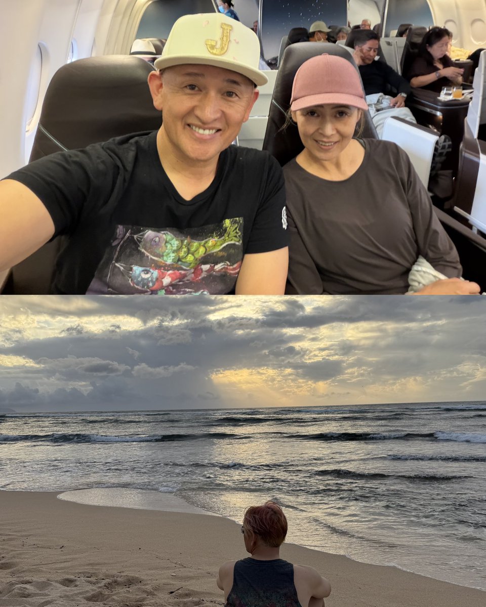 MikuniTaro's tweet image. Our vacation is coming to an end! It was such an amazing trip to Japan and Hawaii, but I’m ready to go home and see my family and friends!!! 😊✈️ #hawaiian #ReadyToWork
