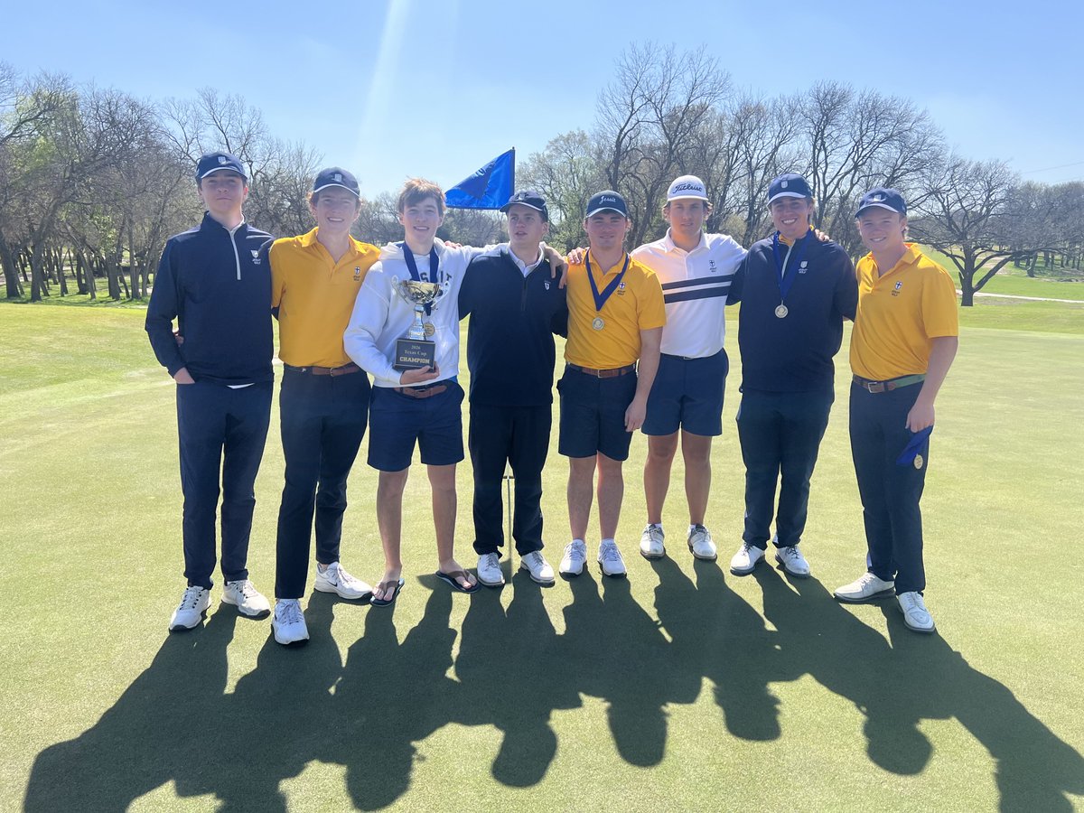 jesuitgolf's tweet photo. 2nd Round Match Play - District 7-6A/Texas Cup at Firewheel Lakes. Jesuit A defeats Jesuit B 3-2 for 1st Place. Jesuit A winners include Weeldreyer over Fahrenbruch, Zimmerman over Straley and  Dominguez over Kinzer. Jesuit B winners: Fife over Murray, Schulze by default. https://t.co/7MnFNID6m9