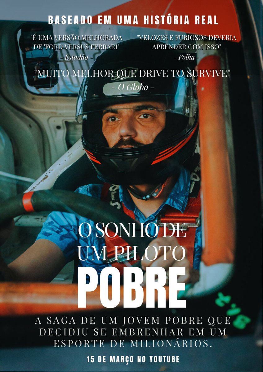 Amanhã, no canal do Auto Pobre, você vai se emocionar com o primeiro episódio desta série original.