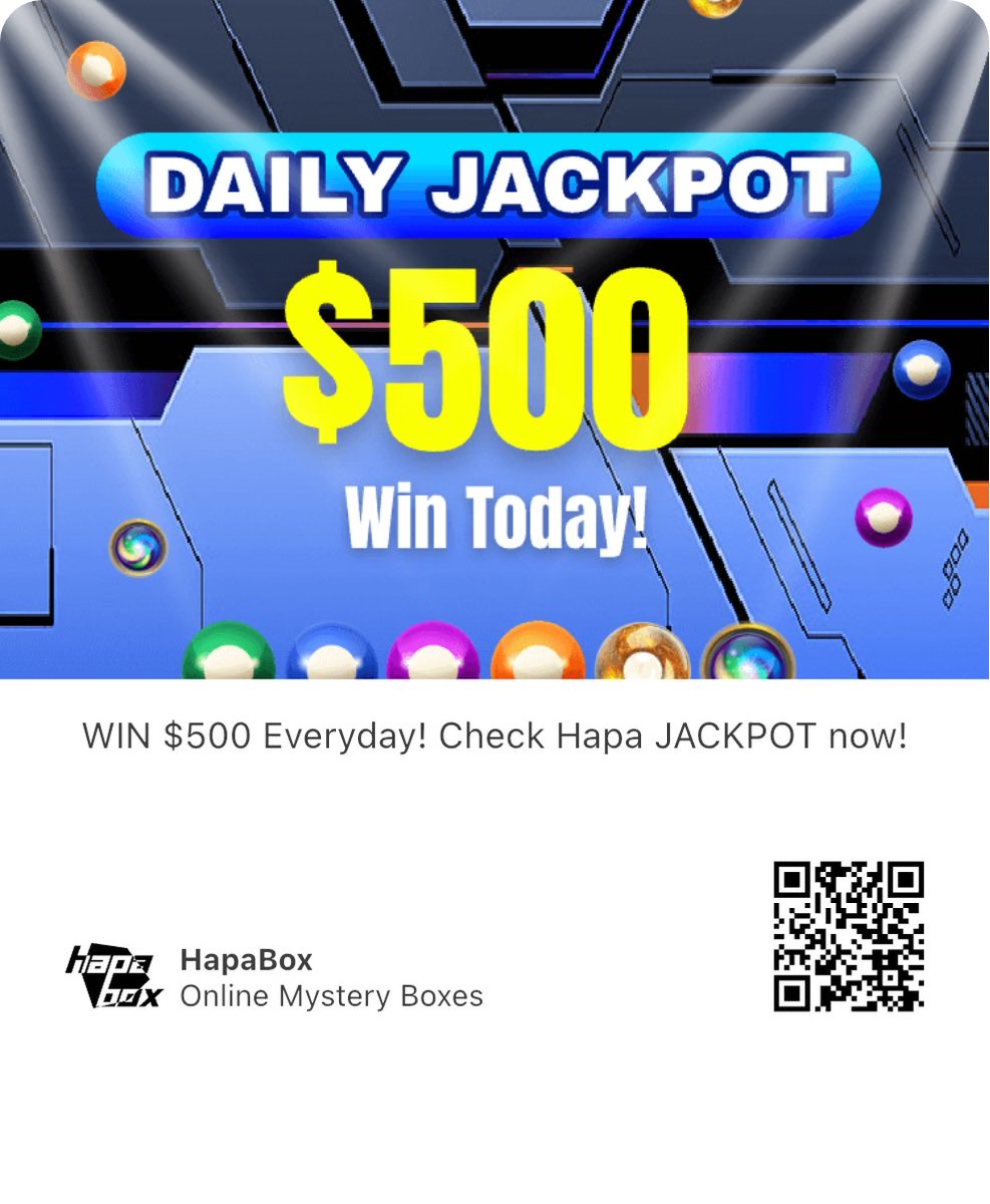 Tohomanx's tweet photo. Open Mystery Box Online - HapaBox
https://t.co/KfbecGuB3K https://t.co/bkhK8yGpuH