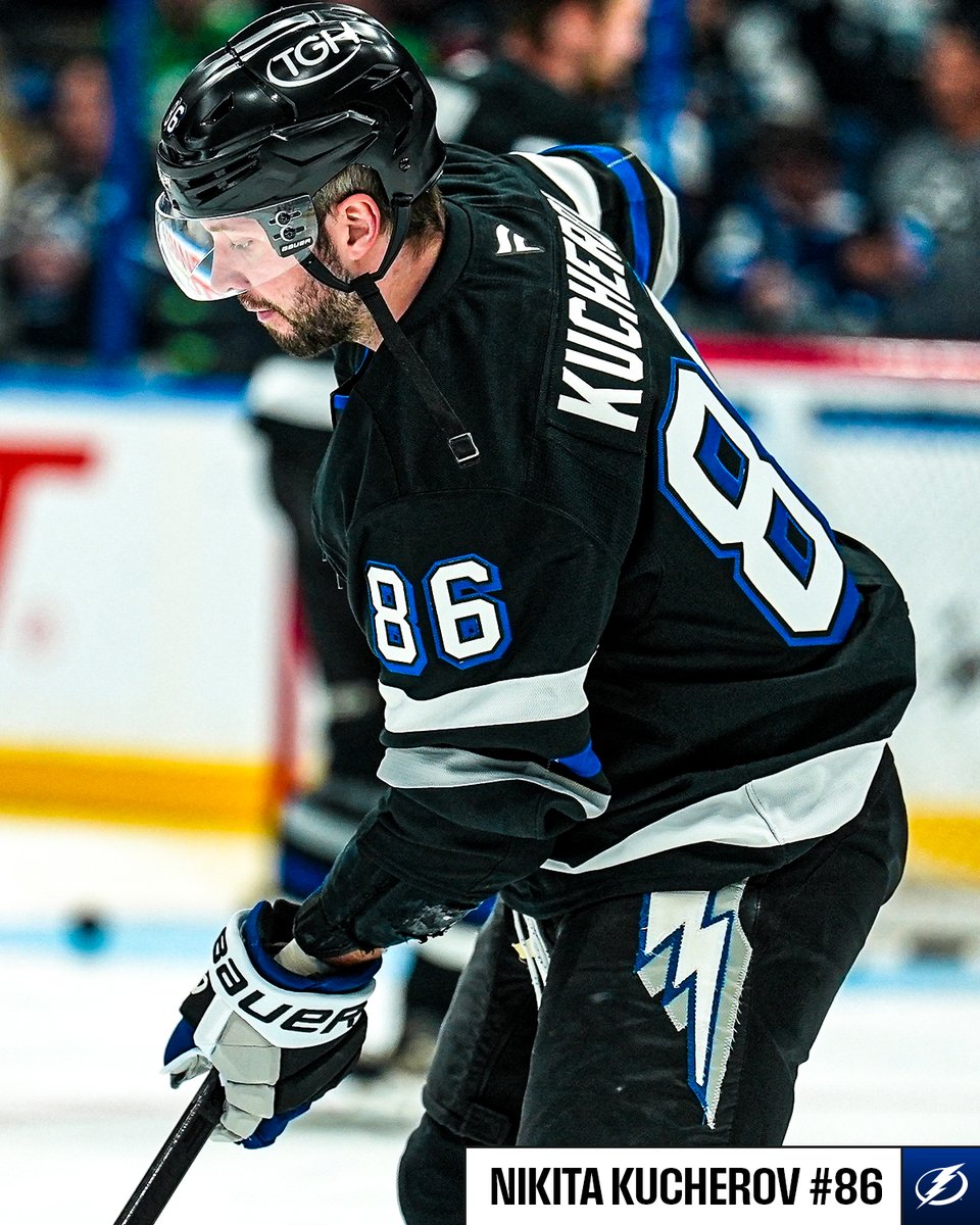 ⚡ PREDICTION TIME ⚡
Nikita Kucherov will put up _____ points tonight!