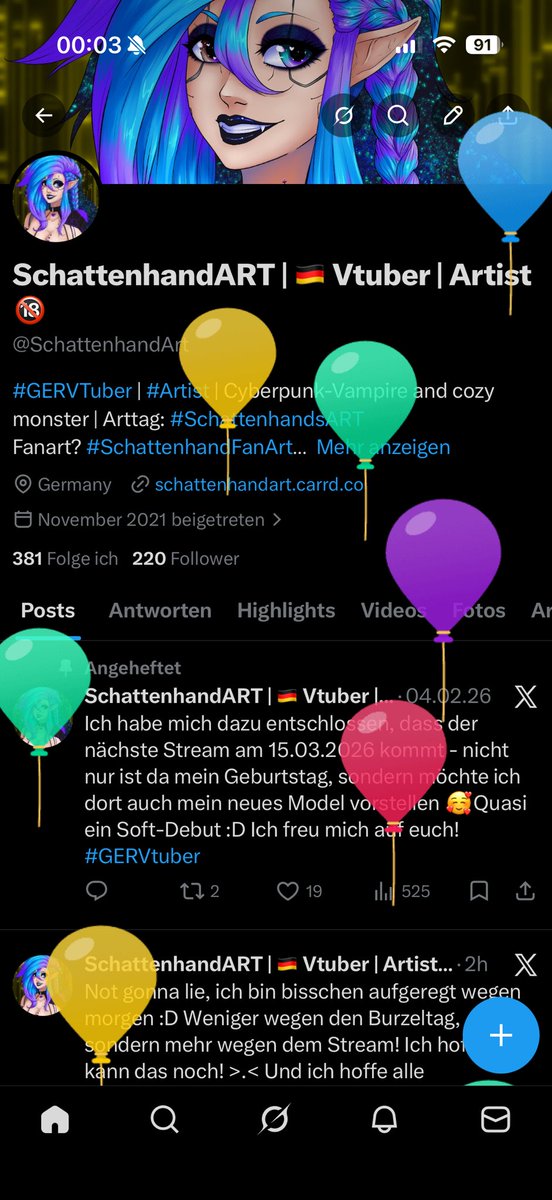 SchattenhandART | 🇩🇪 Vtuber | Artist 🔞 tweet media