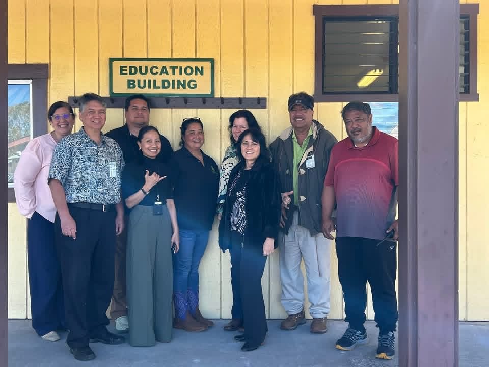 Deputy Director Sanna Muñoz of the DCR Rehabilitation Services and Programs Division and other DCR officials recently met with Windward Community College and Hawaiʻi Community College leaders to discuss new programs at the Kulani Correctional Facility.