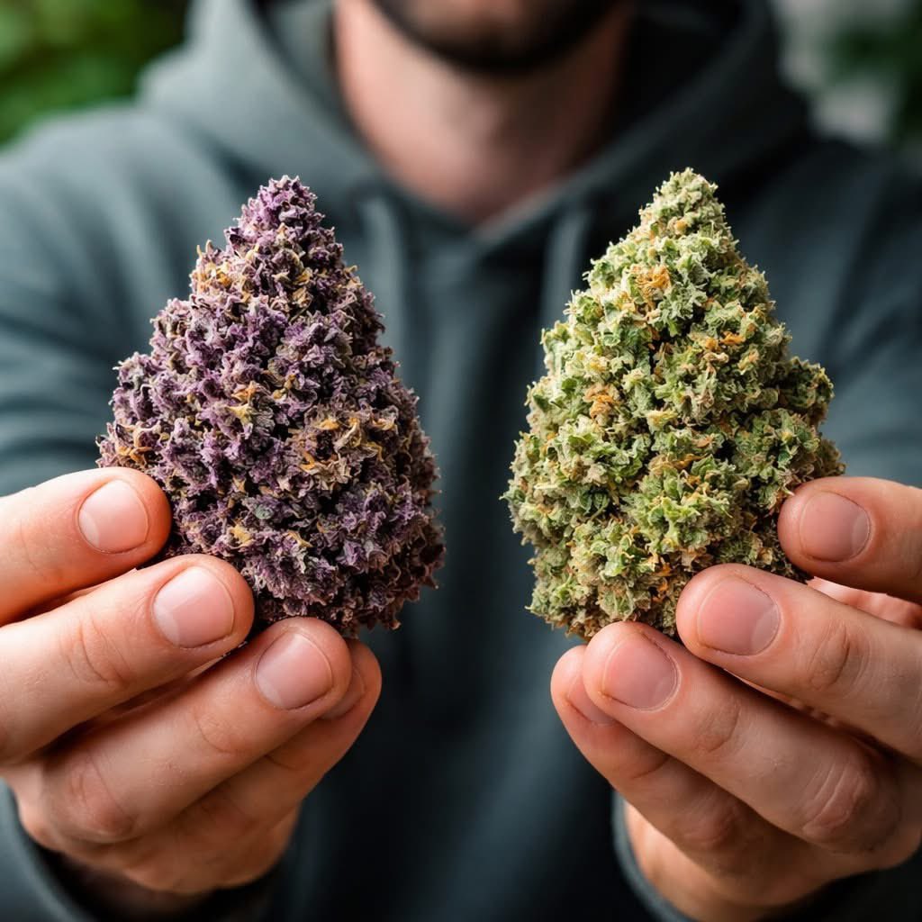 elmer_budd420's tweet image. Which you prefer?

A-💜
B-💚