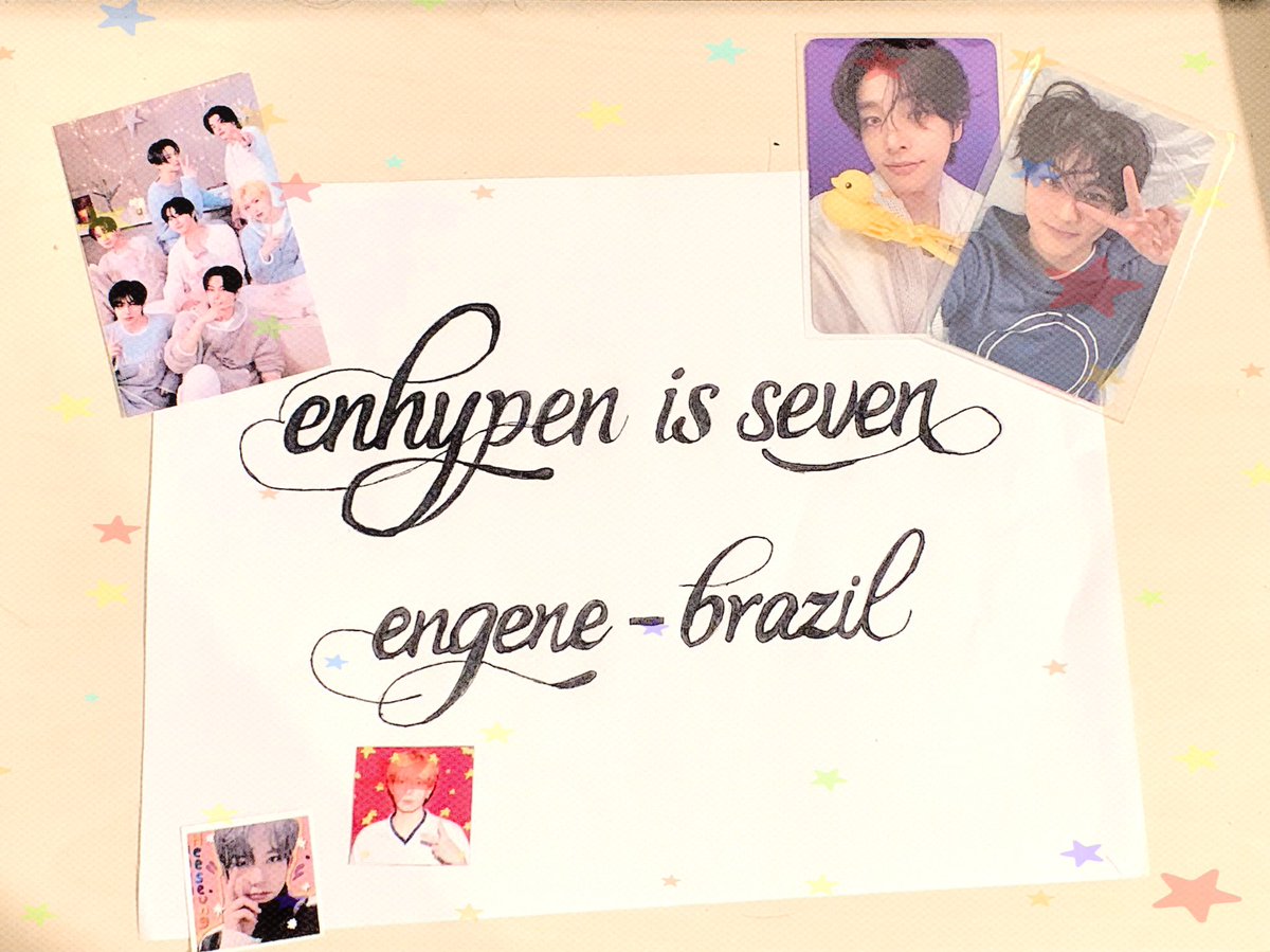 bibi ⁷ .ᐟ VAI VER O ENHYPEN tweet media