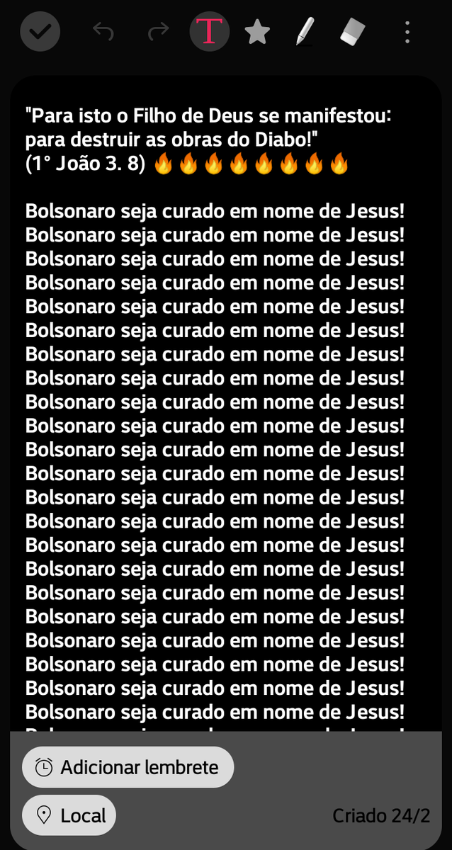 jesus_vem_logo's tweet image. "Bolsonaro seja curado! Expulsamos o espírito da morte! Em nome de Jesus! 🔥🔥🔥🔥

Repita esta oração o máximo de vezes, clamando o sangue de Jesus! 

-----

#BolsonaroNobelDaPaz #BolsonaroFree #bolsonaro #prayer #help #oração #intercessão #cristãos #evangélicos #igrejas