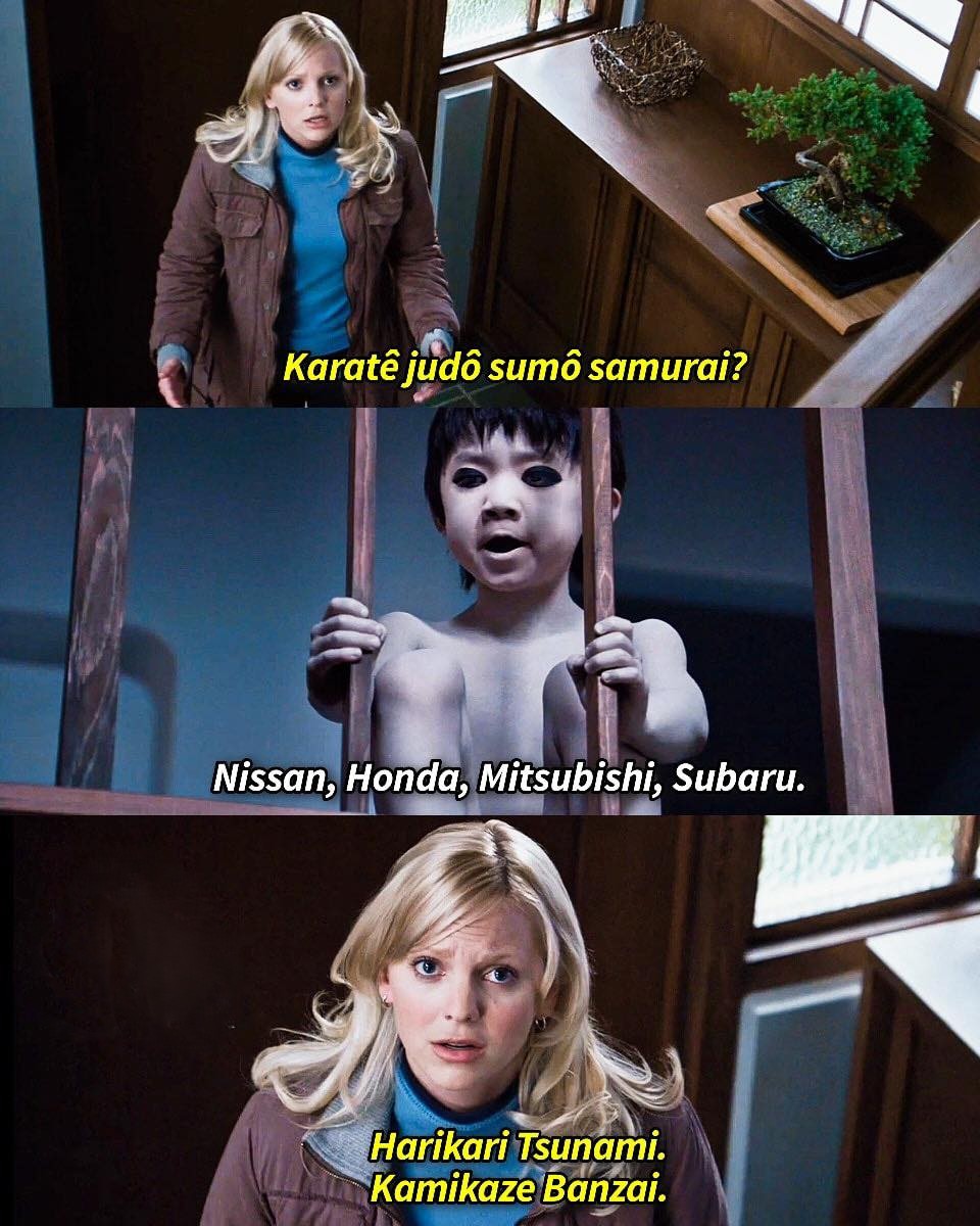 Infelizmente muitos não vão entender a profundidade narrativa desse diálogo.
É por isso que o cinema se chama sétima arte.