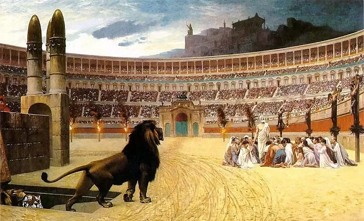 JulieParker144's tweet image. Early #Christians faced sporadic to severe #persecution in the #Roman Empire for approximately 250 years, beginning with Emperor Nero in 64 AD and lasting until the Edict of Milan in 313 AD legalized Christianity by Emperor Constantine.