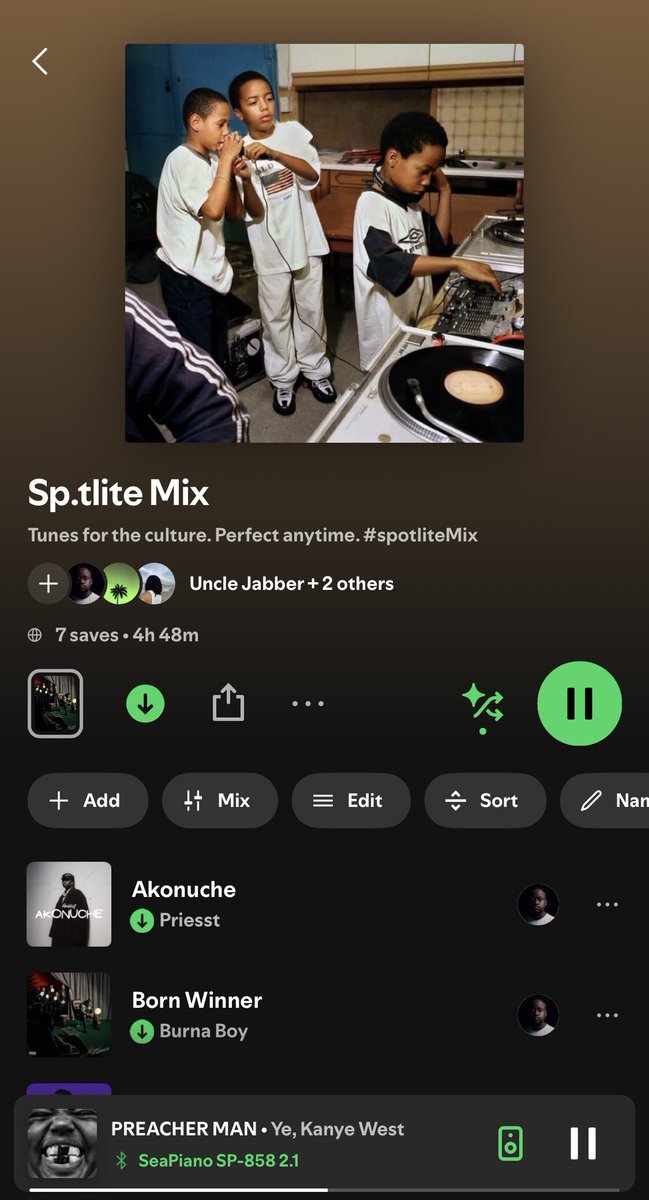 Kuna Playlist kali afu kuna hii ya #SpotliteMix kali zaidi