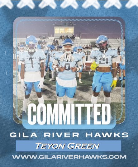 iam_tzgxii16's tweet photo. I am official committed to play for the Gila River hawks in the fall ‼️‼️
#newera #juco #hawksup 
@Coach_BSanchez  @larrycain06 
@CoachJonRoberts @coach_kcurry 
@GilaRiverHawks https://t.co/lsHS6vkypa