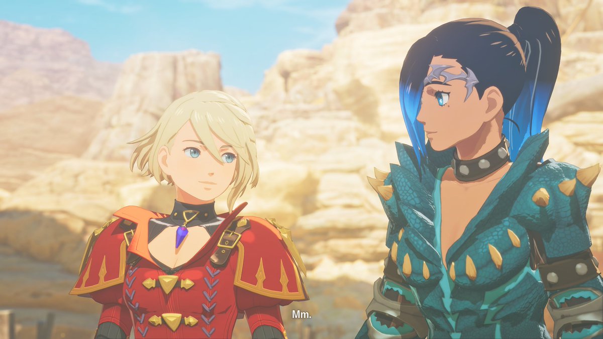 My Monster Hunter Stories 3 experience so far has just been me waiting for them to kiss each time they’re in the same frame.