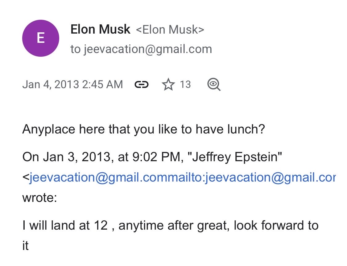 Anonymous_SoCal's tweet photo. #Elon Musk
#Epstein
#EpsteinFiles
#ElonFiles
December 2012 -
February 2013
Good List of People to Get to Know. https://t.co/xAHgLPTUQl