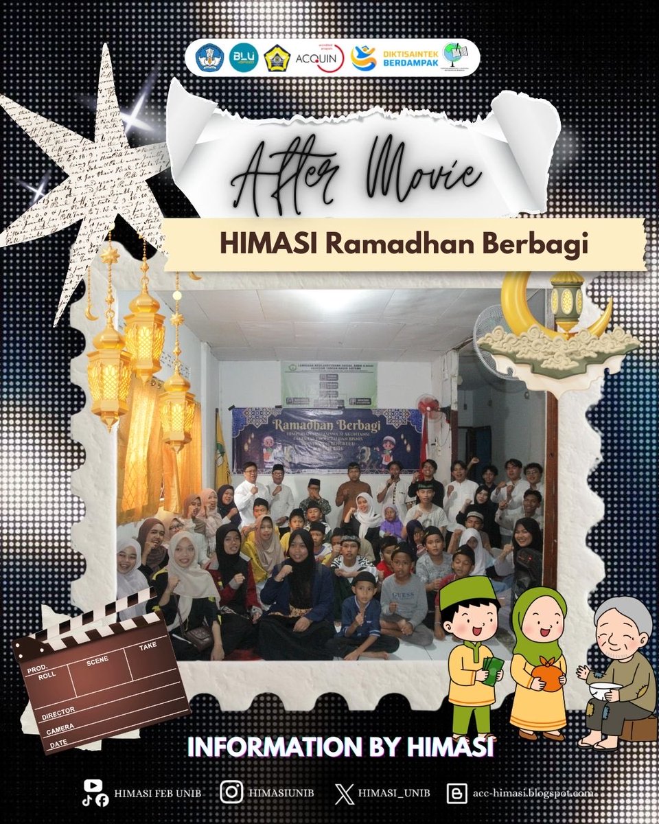 🎥𝐀𝐅𝐓𝐄𝐑𝐌𝐎𝐕𝐈𝐄 𝐑𝐀𝐌𝐀𝐃𝐇𝐀𝐍 𝐁𝐄𝐑𝐁𝐀𝐆𝐈 𝐇𝐈𝐌𝐀𝐒𝐈 𝐏𝐄𝐑𝐈𝐎𝐃𝐄 𝟐𝟎𝟐𝟔🎥

Alhamdulillah, rangkaian kegiatan Ramadhan Berbagi HIMASI Periode 2026 telah terlaksana dengan penuh kebersamaan dan kehangatan. Melalui kegiatan ini, kami belajar bahwa kepedulian