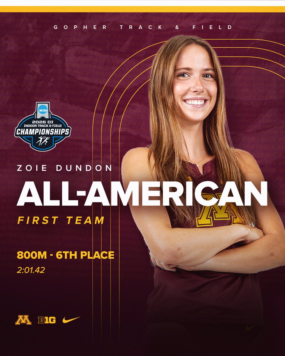 Minnesota Cross Country, Track & Field tweet media