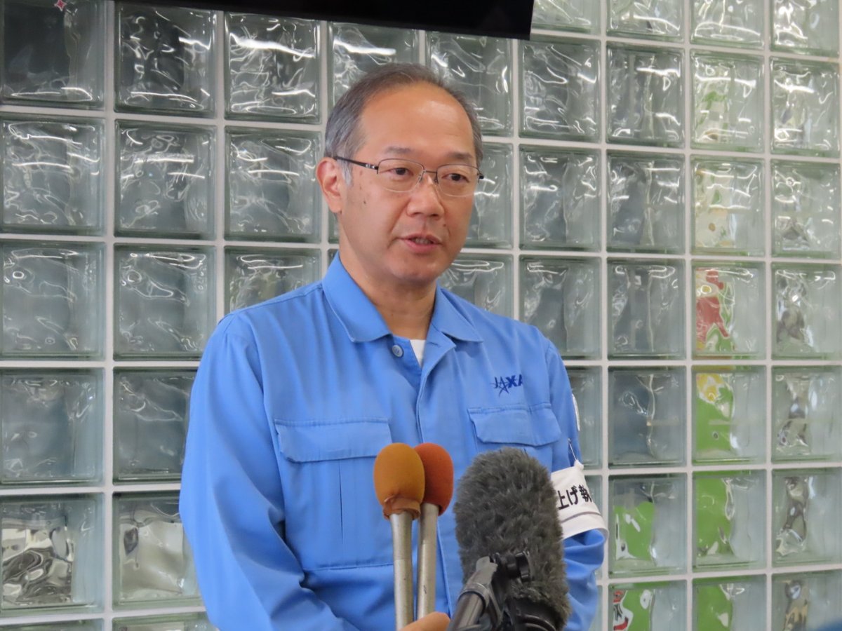 NVSreporter's tweet photo. 有田PMの囲み取材。
準備も順調に進み大きな問題もなくCFT終了しクイックレビューも良好とのこと。 https://t.co/DhggygaYRe