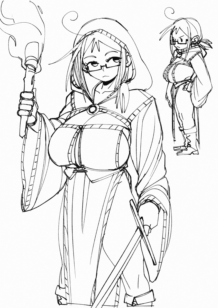 shrimp girl oc 