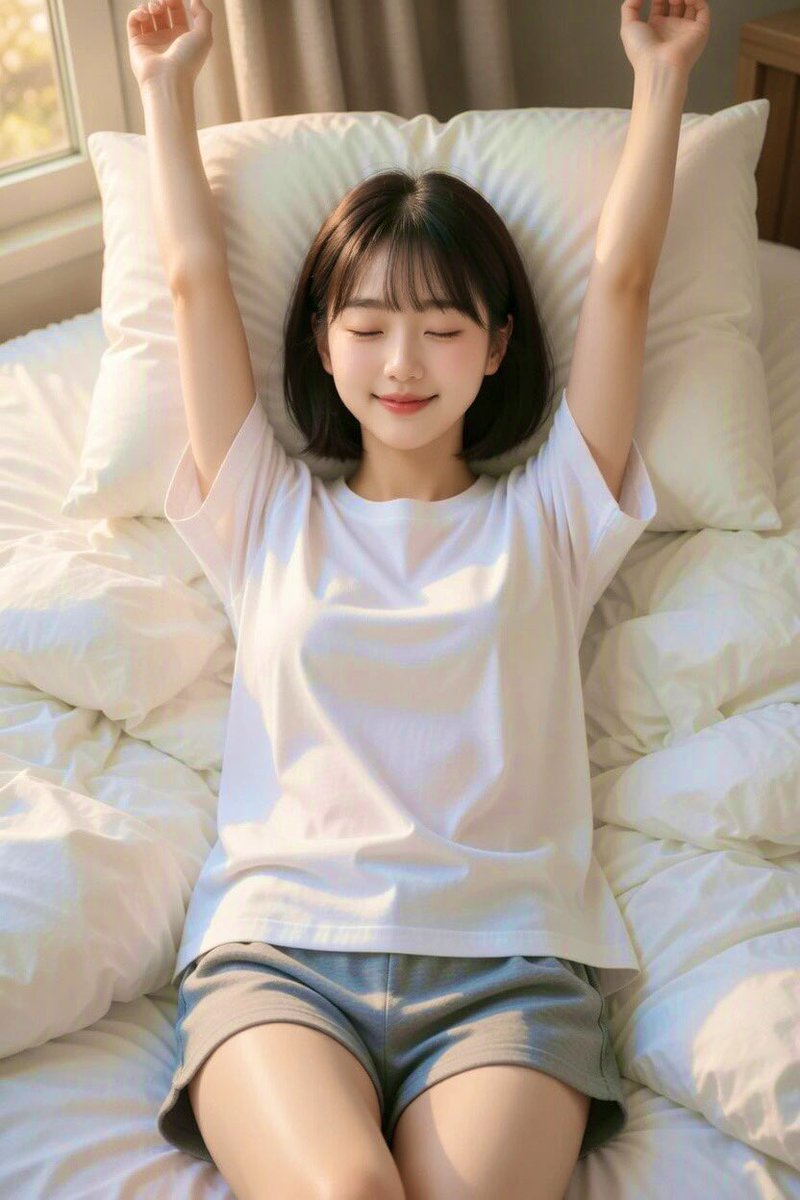 rin1173514's tweet photo. 起きた？
今日もいい天気だよ☀️
起きて〜！💕🍏
#AI美女 #おはよう https://t.co/lK4mvzwIdX