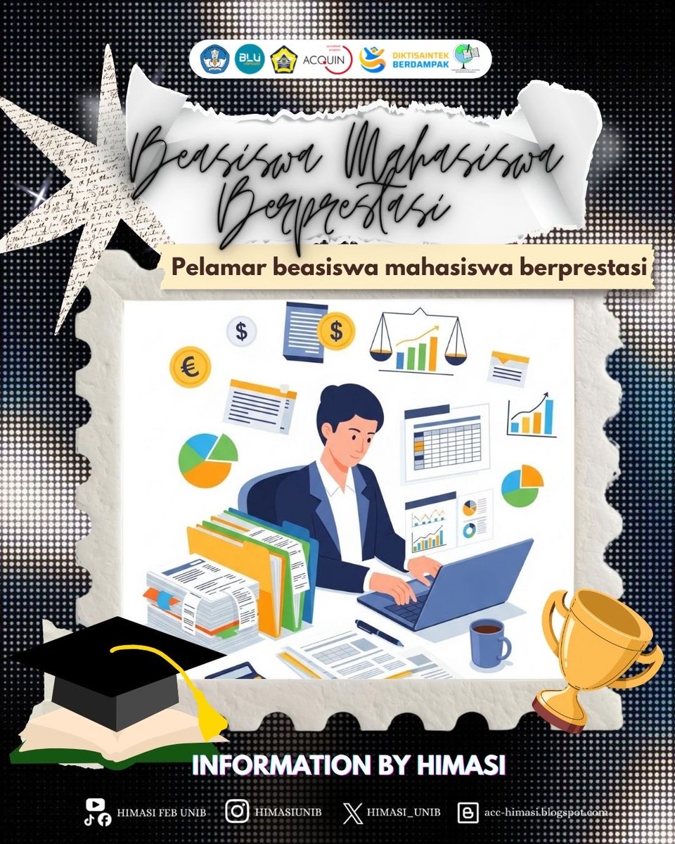 🏆 *[𝑷𝑬𝑳𝑼𝑨𝑵𝑮 𝑬𝑴𝑨𝑺 𝑼𝑵𝑻𝑼𝑲 𝑺𝑨𝑵𝑮 𝑱𝑼𝑨𝑹𝑨]* 🏆

Assalamu’alaikum Warahmatullahi Wabarakatuh

Kabar gembira bagi kamu yang terus berdedikasi dan mengukir prestasi di bangku perkuliahan. Pendaftaran Beasiswa Mahasiswa Berprestasi kini telah resmi dibuka! Ini