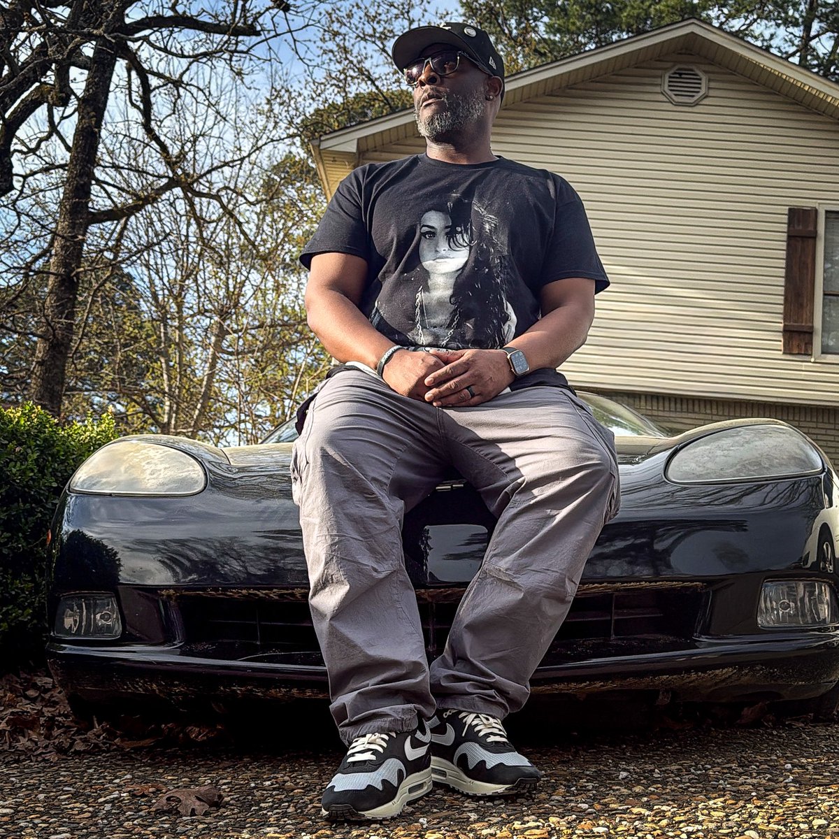 Mr_Miller1's tweet image. Back to Black.. AirMax Month Edition. 

Enjoying the weather..

#MillerApproved 

#airmax #airmaxmonth #amywinehouse #patta #ootd #kotd