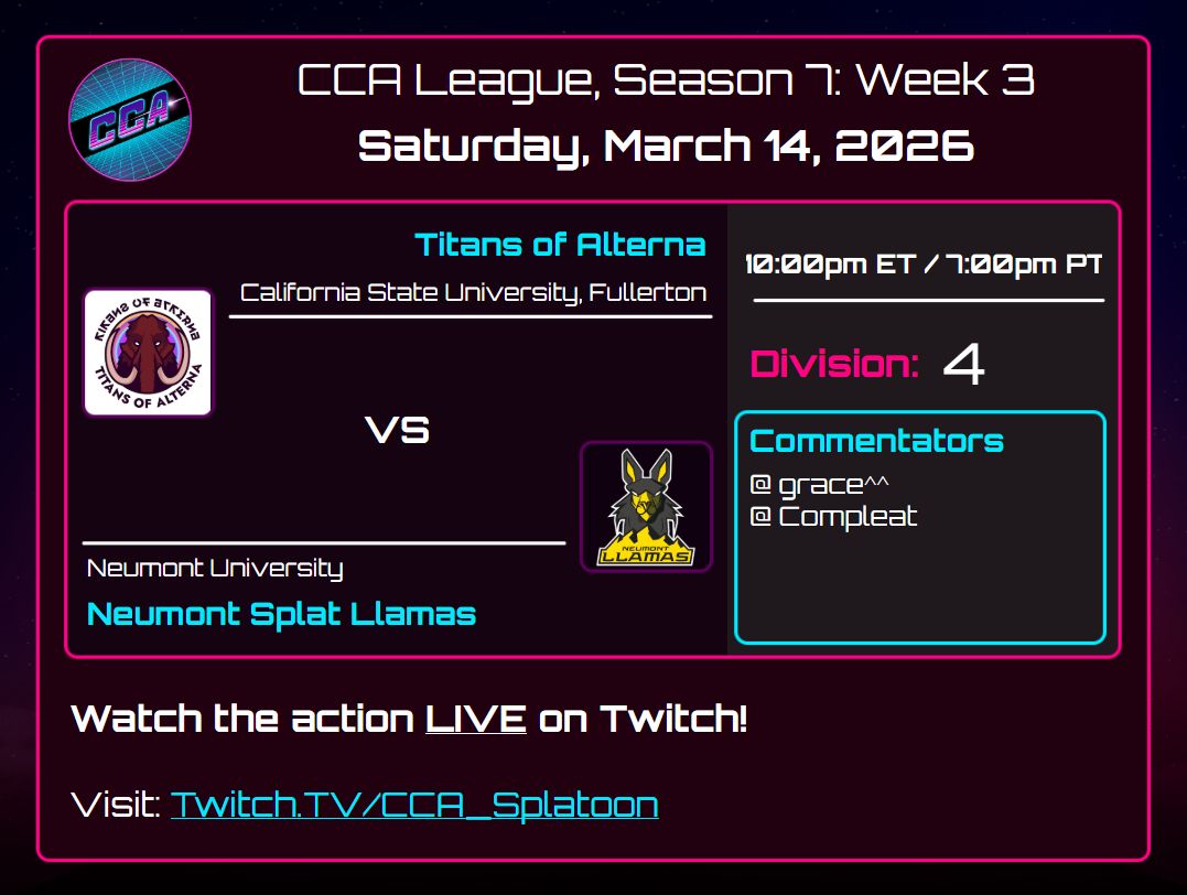 Collegiate Cephalopod Association tweet media