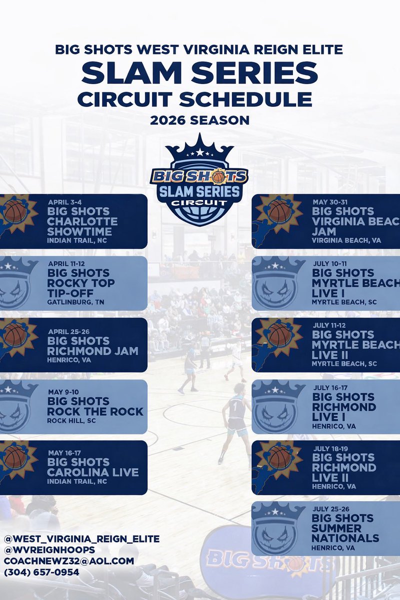 BIG SHOTS West Virginia Reign Elite tweet media