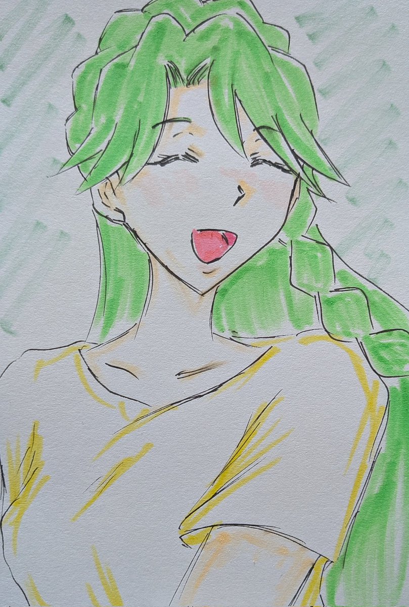 「#ゴープリ10周年なので海藤みなみさん3733枚描いてお祝い (1481.148」|沖庵のイラスト