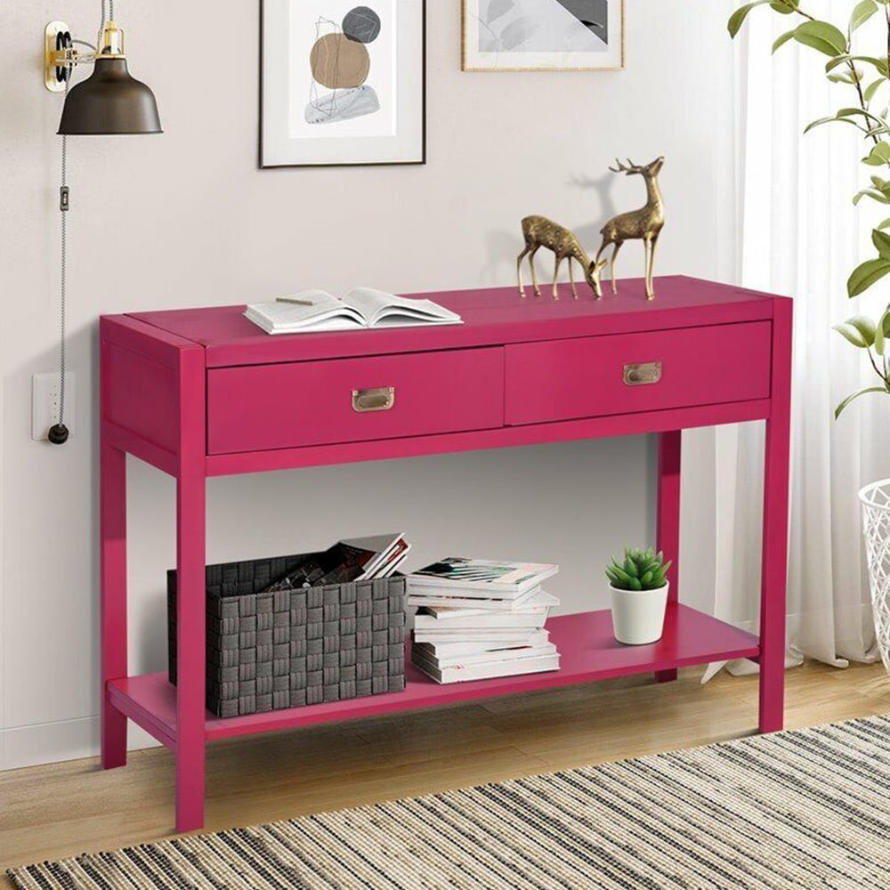 CharismaHomeDec's tweet image. #HowWouldYou Decorate this bright entryway table to add personality to your home? Comment below and share with us! 
#colorful #decorating #homedecor #livingroom #table #entryway #pink #chic