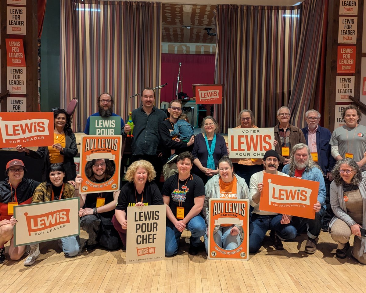 Avi Lewis tweet media