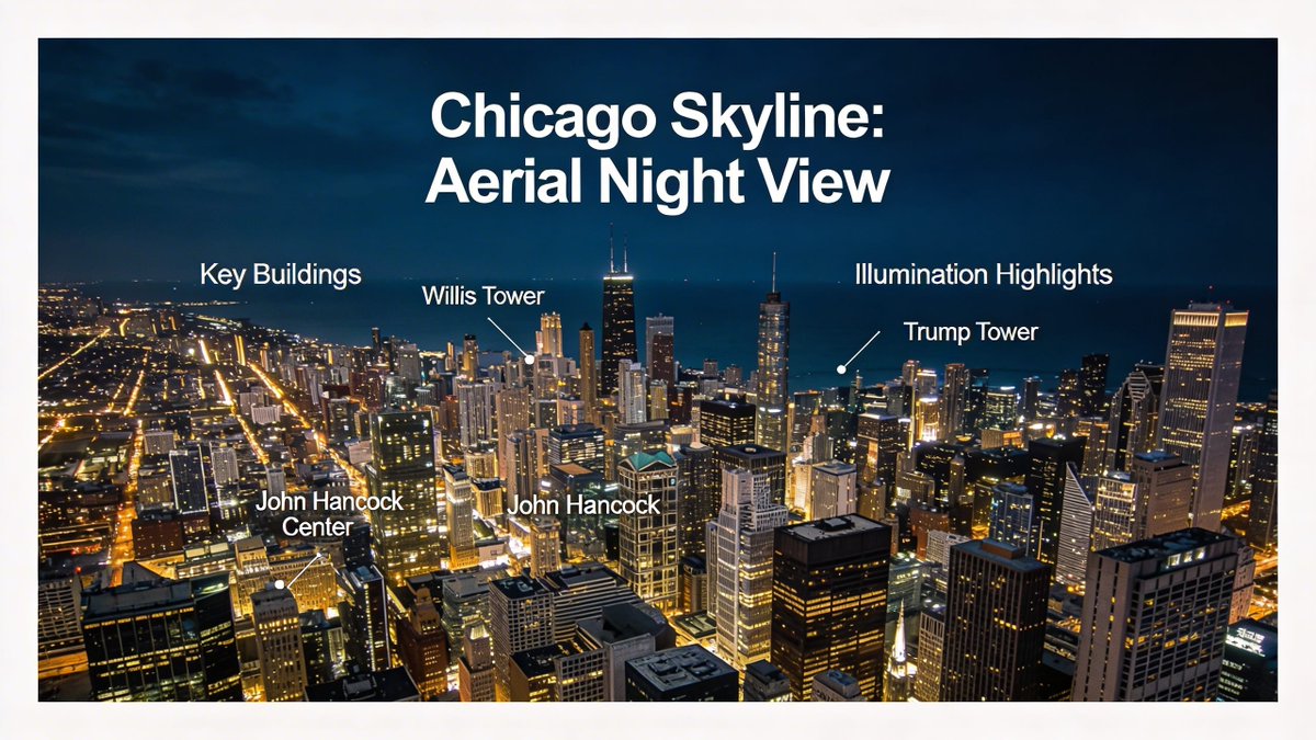 p_chusaengsri's tweet photo. Chicago’s skyline shines at night, with iconic towers rising above glowing streets. An aerial view reveals the city’s vibrant energy, striking architecture, and endless lights stretching toward the horizon.
#ChicagoSkyline #CityLights #UrbanNight #SkyscraperViews #AerialCityscape https://t.co/RdX0htoMxA