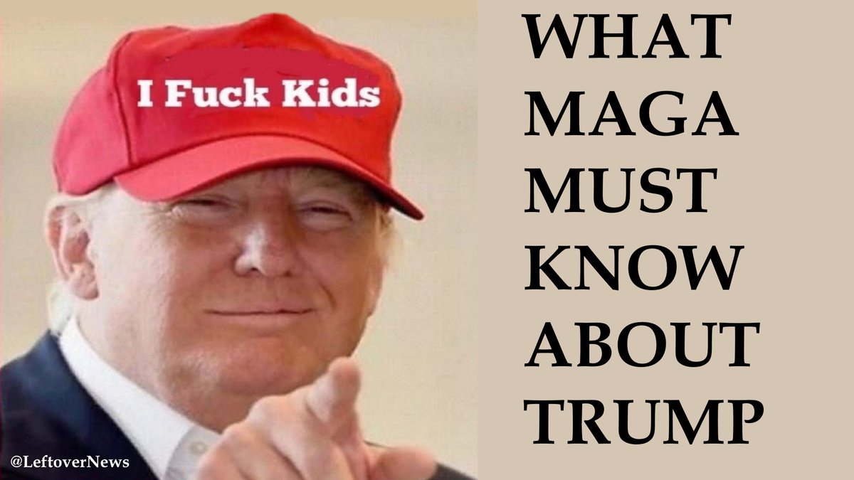 <a href="/TheOnlyEsta/">Esta</a> <a href="/AZ_Brittney/">💙Brittney💙</a> #MAGA knows @RealDonaldTrump is a #RedHatPedophile