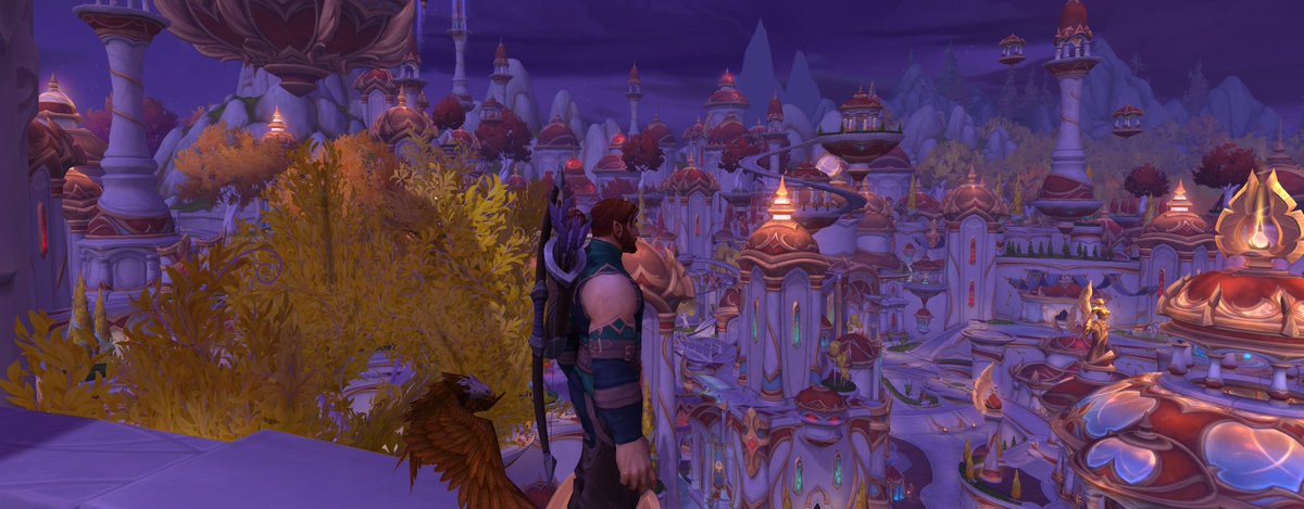 xxCrowsingerxx's tweet photo. Strange to visit this city his ancestors called home once. So different from Quel'danil where he grew up. https://t.co/5cxpE6C7Ij