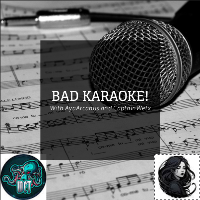 🎶 Tone Deaf &amp; Thriving | Karaoke Stream

It's Bad Karoke night! Come sing! Or just laugh at us while we do! (But joinin in is more fun, we promise!)

Live in a few mins: twitch.tv/ayaarcanus