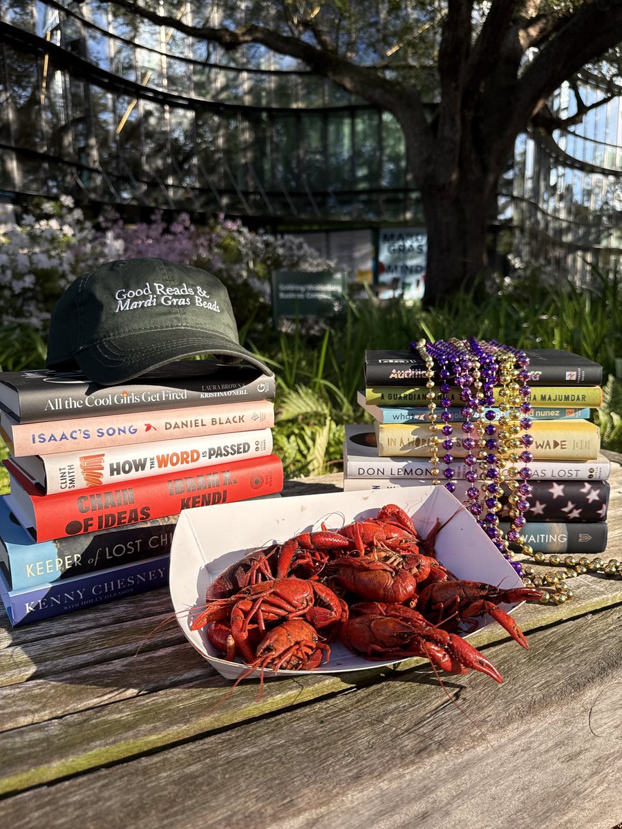NOLAbookfest's tweet photo. Books 📚 live music 🎶 crawfish 🦞

NOLA Book Festival really is Mardi Gras for the mind! 

Thanks for celebrating the joy of reading and let’s keep the good times rolling tomorrow (Sunday) at Family Day from 10 am to 2 pm.  

https://t.co/SuCwcGiChM https://t.co/TeVWFKe4Kn