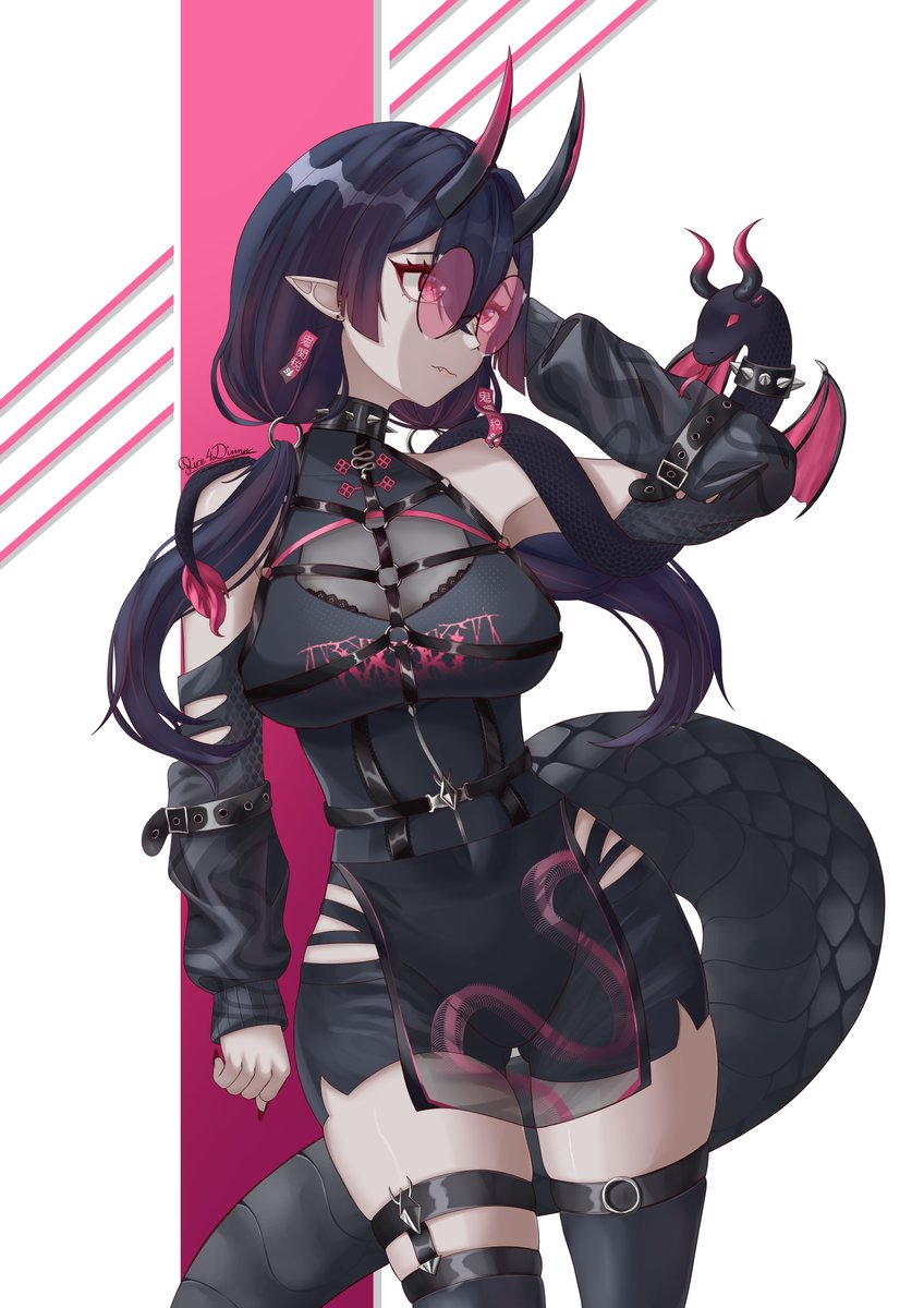 Cool Serpent Lady 🐍
#MakiKanvas