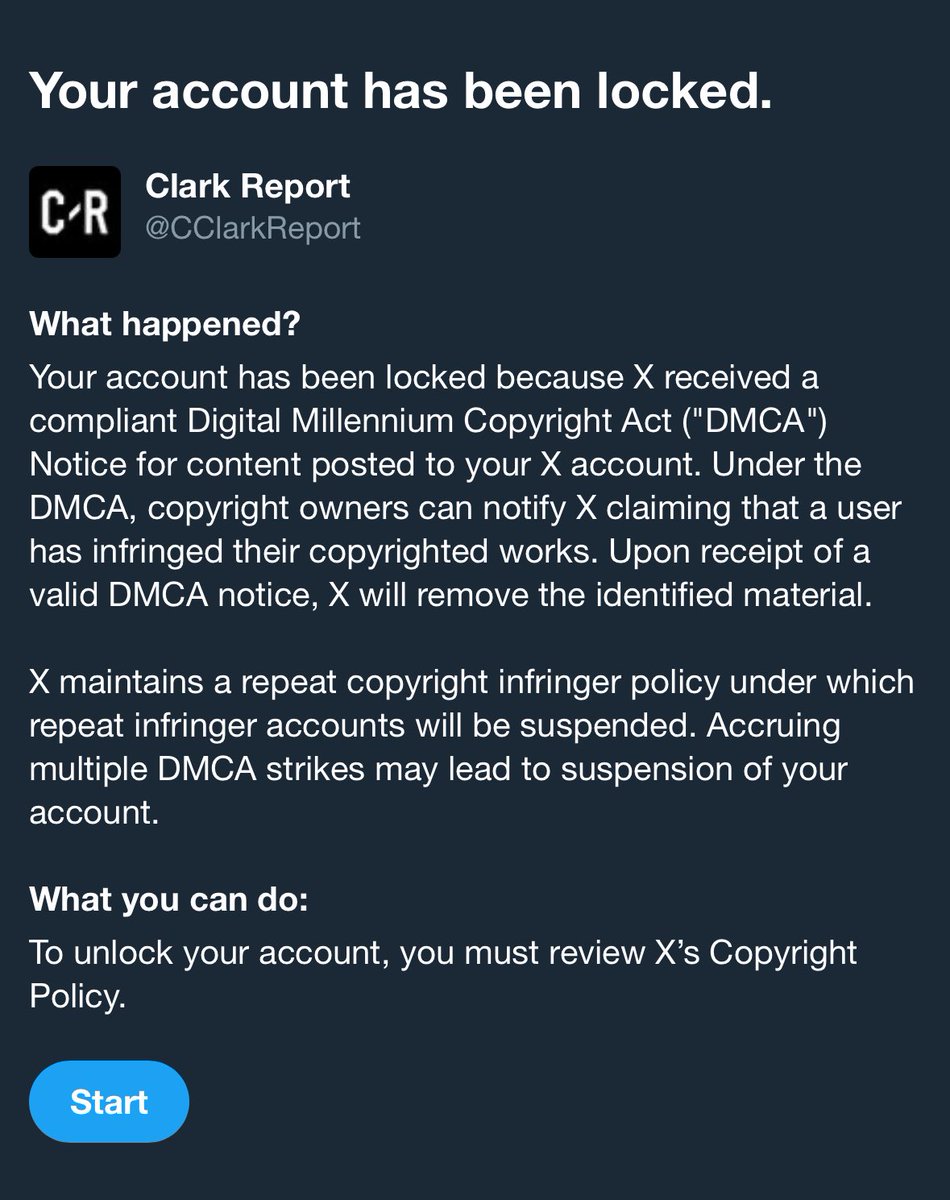 Clark Report tweet media