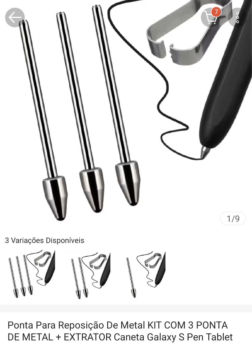 minha dica, especialmente para artistas:

película de cerâmica (fosca) e ponta de metal, sem marca de dedo, sem reflexo, sem riscos; é o combo da paz pra quem desenha/escreve no tablet

uso essas daqui 👇