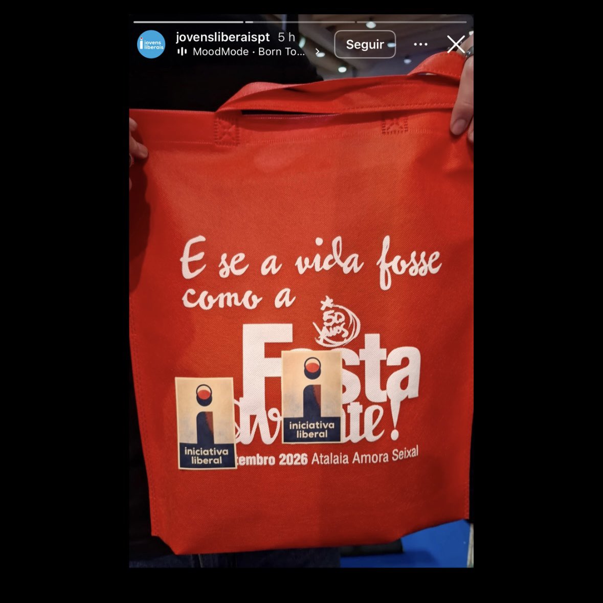 Até os jovens liberais queriam que a sua vida fosse como a Festa do Avante!