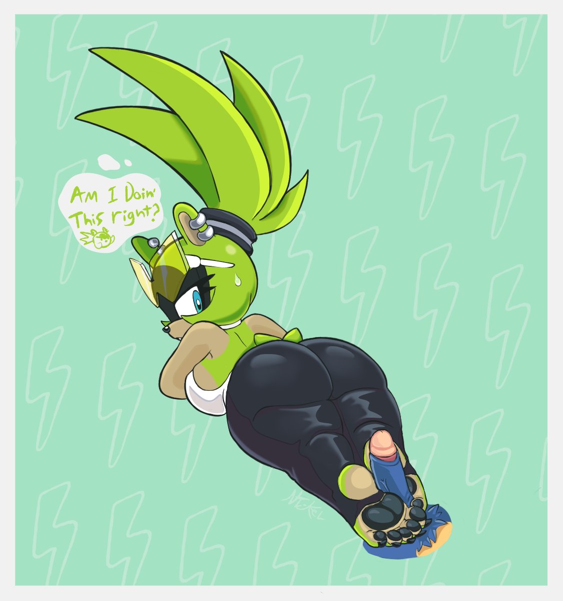 dedachtt_'s tweet photo. surge the tenrec footjob because i said so https://t.co/dmUWGHF87q