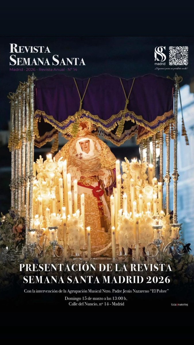 Hdad_DelPobre's tweet photo. Hoy, domingo, a la 13.00 h en San Pedro “El Viejo”. Calle Nuncio, 14. https://t.co/Cf09claiYS
